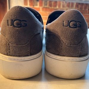 Women’s UGG suede slip on sneaker size 8